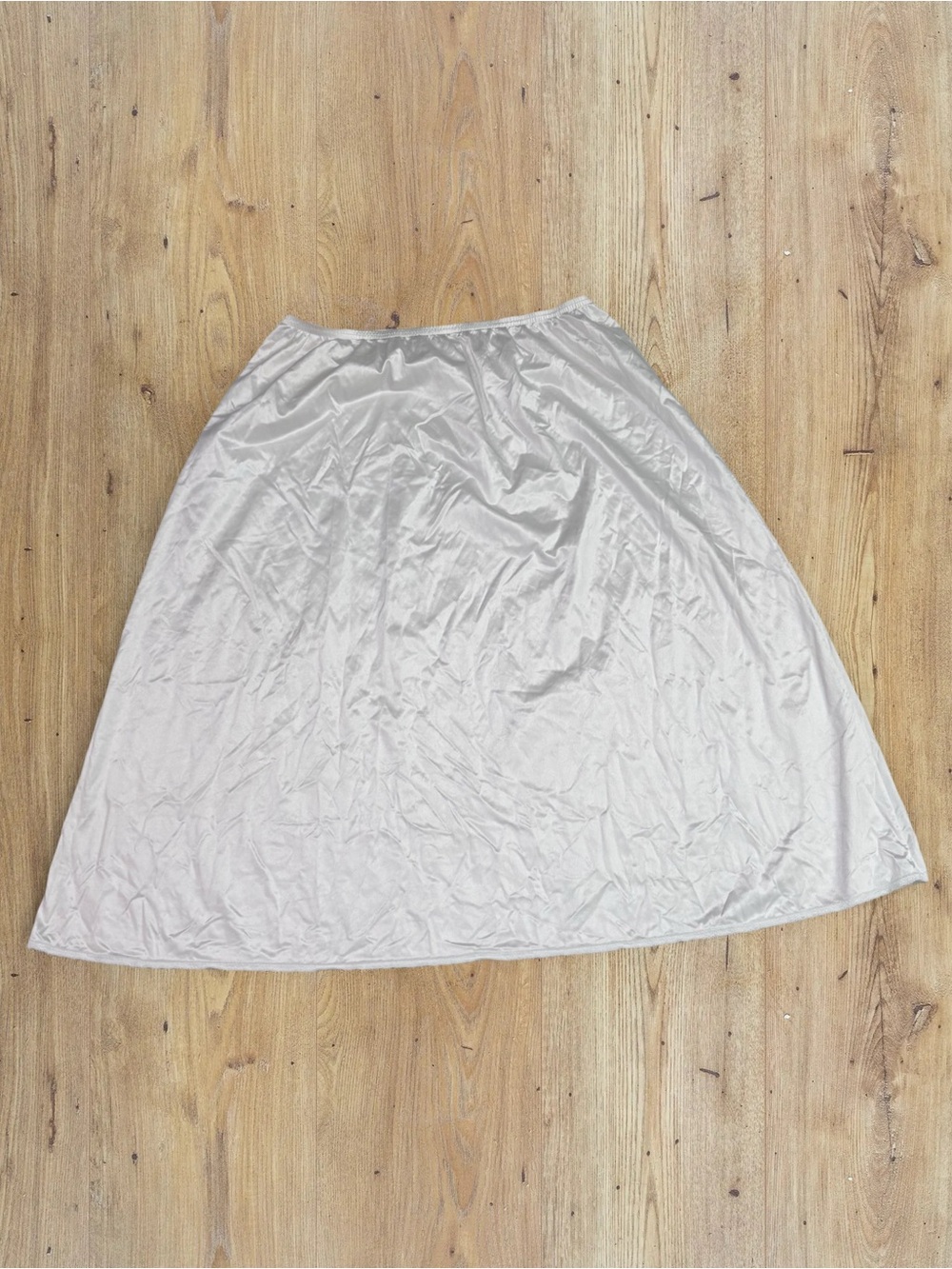 Classic White A-Line Half Slip Skirt Vanity Fair XL